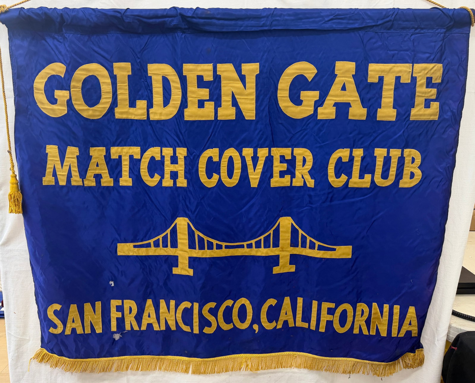 Golden Gate Match Cover Club Banner 36" x 48" (1 of 4)