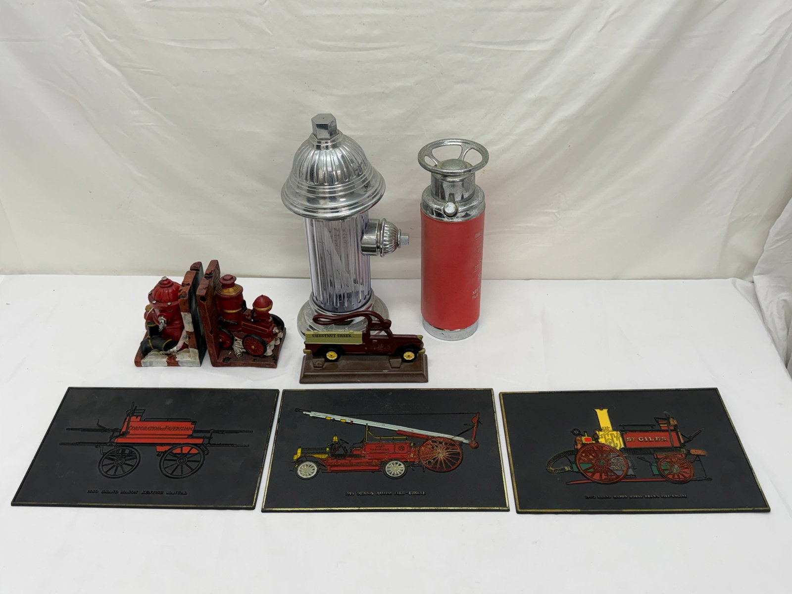 Fire Hydrant + Extinguisher Dispensers, Bookends, Plaques (1 of 9)