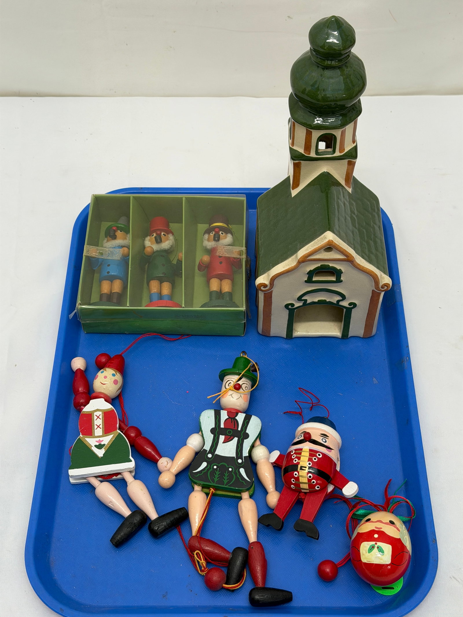 German Jumping Jacks Puppets, Ursula Leyk Tealight Church (1 of 6)