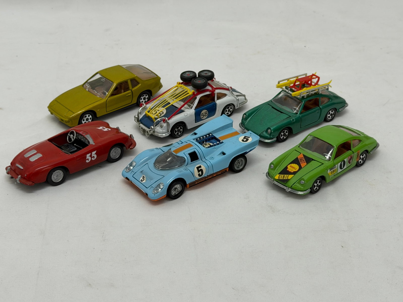 (6)Vintage Diecast Model Cars - Mattel Mebetoys, (1)Precision Miniature (1 of 7)