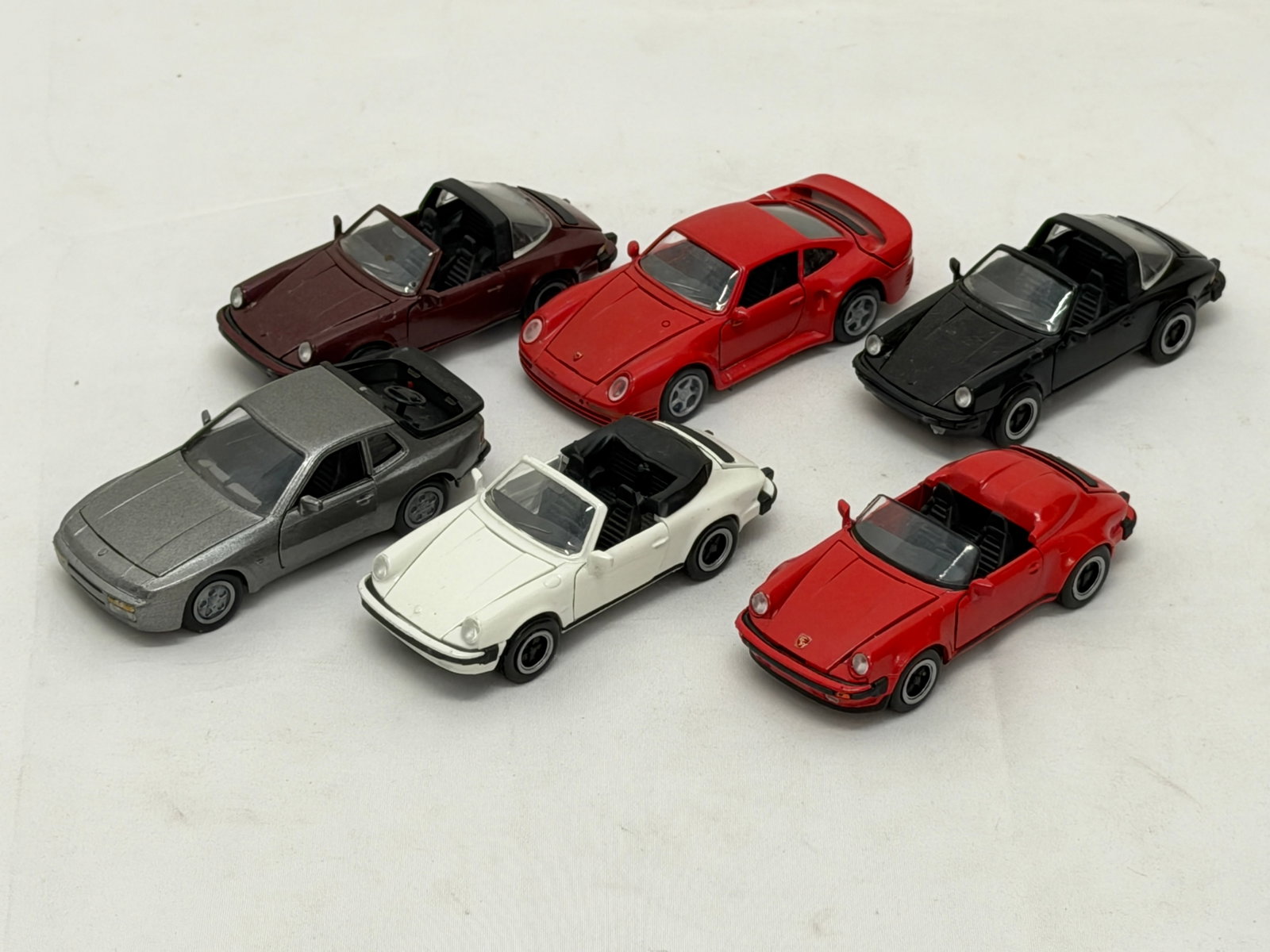 (6)Vintage NZG German Diecast Porsche Models 1:43 Scale (1 of 7)