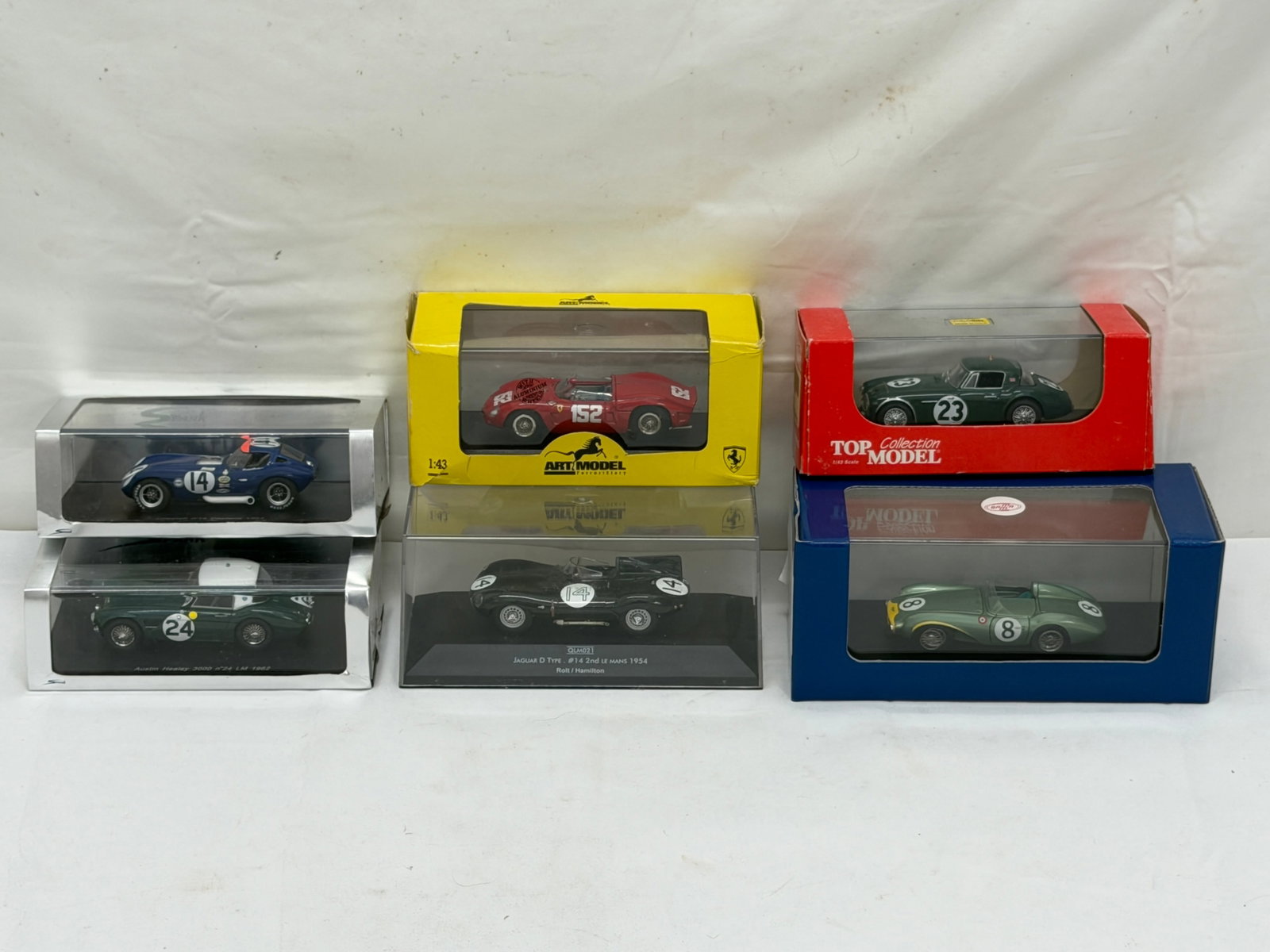 (6)DieCast 1:43 Scale Cars - Spark, Pinko Italy, Top Model + More (1 of 10)