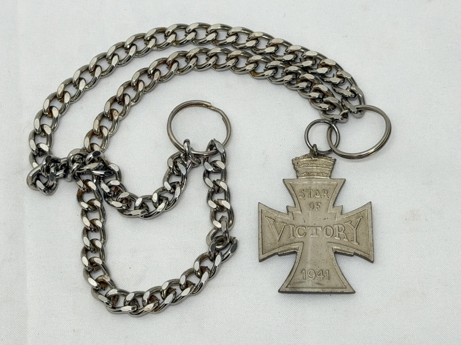 WWII 1941 Ethiopian Star of Victory Military Medal: Military Campaign Medal Establish by Emperor Haile Selassi to Commemorate the Liberation of Ethiopia & Defeat of Italian Occupation Forces During WWII