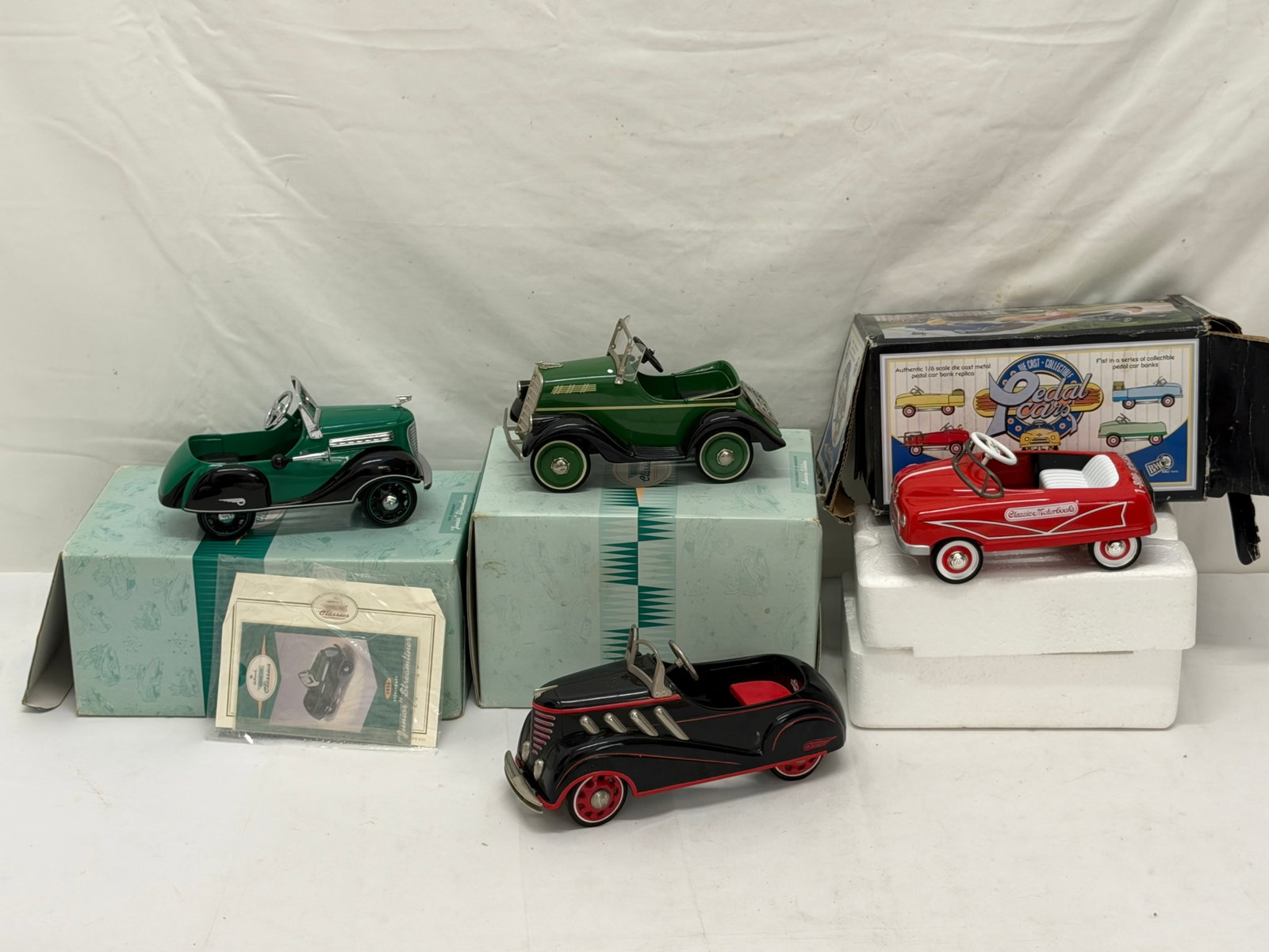 (4)DieCast Classics Pedal Car Models (1 of 11)