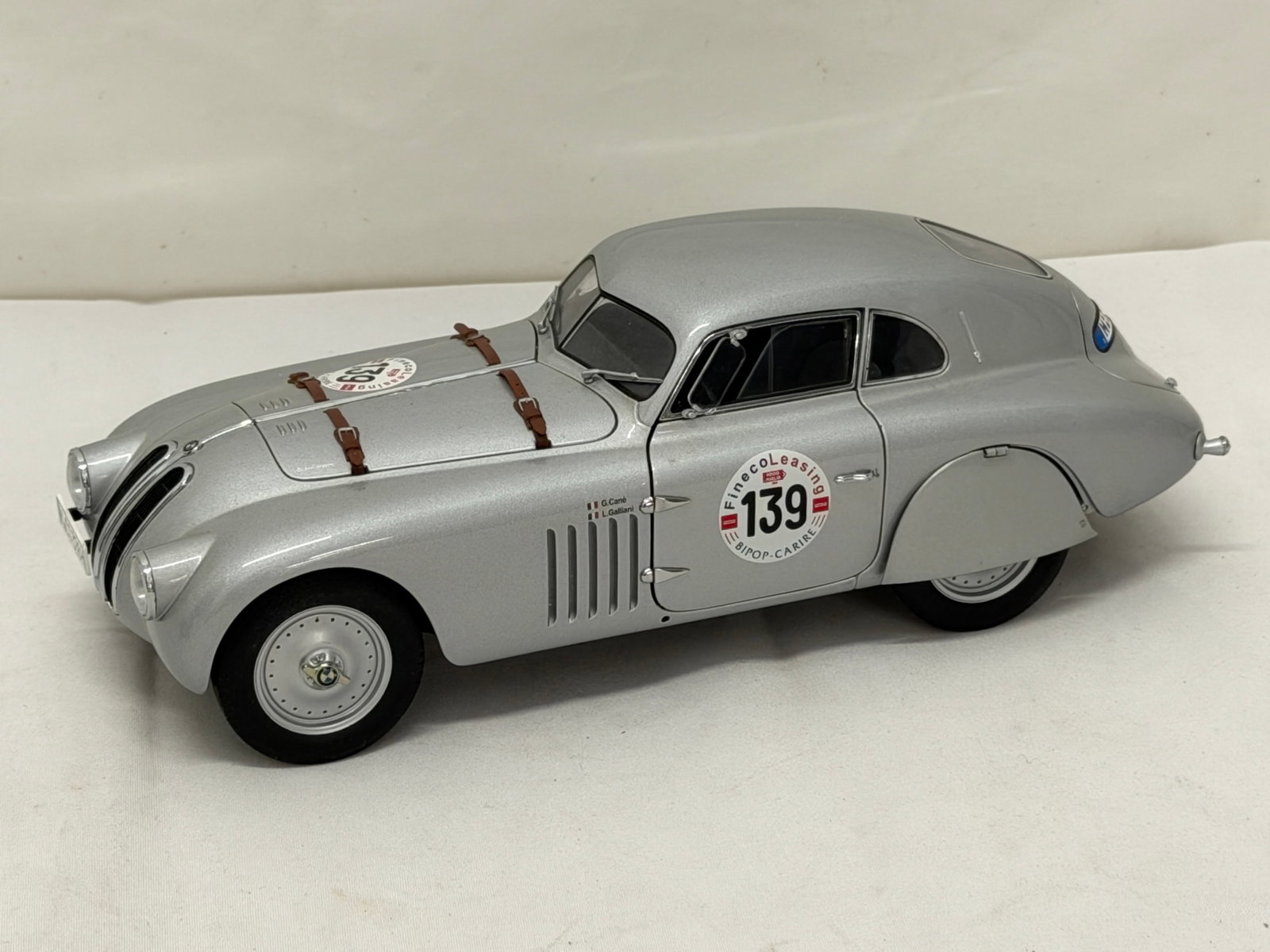 Autoart DieCast BMW 328 Mille Miglia Touring Coupe #139 Car 1:18 Scale with Original Box (1 of 5)