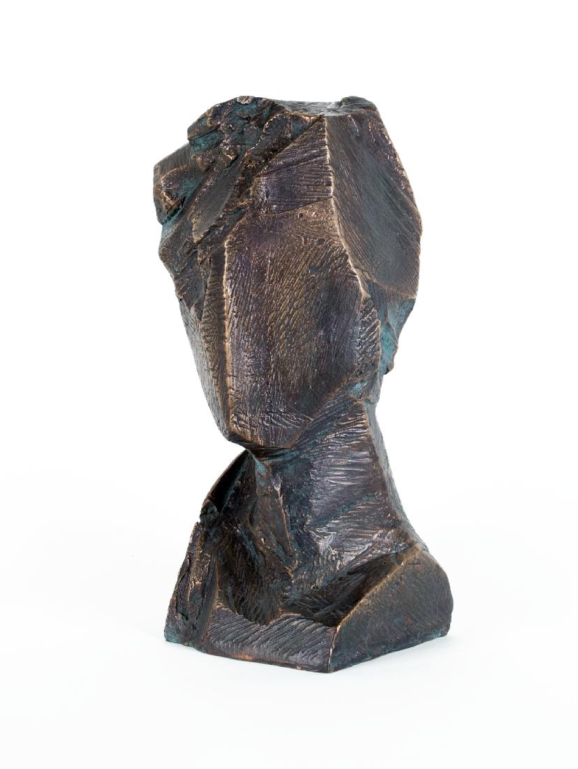 BROCKMEIER, HEINRICH: Heinrich Brockmeier 1938 Berlin Head Bronze; H 39 cm; designated and numbered ''Hei Brockmeier 13/20''