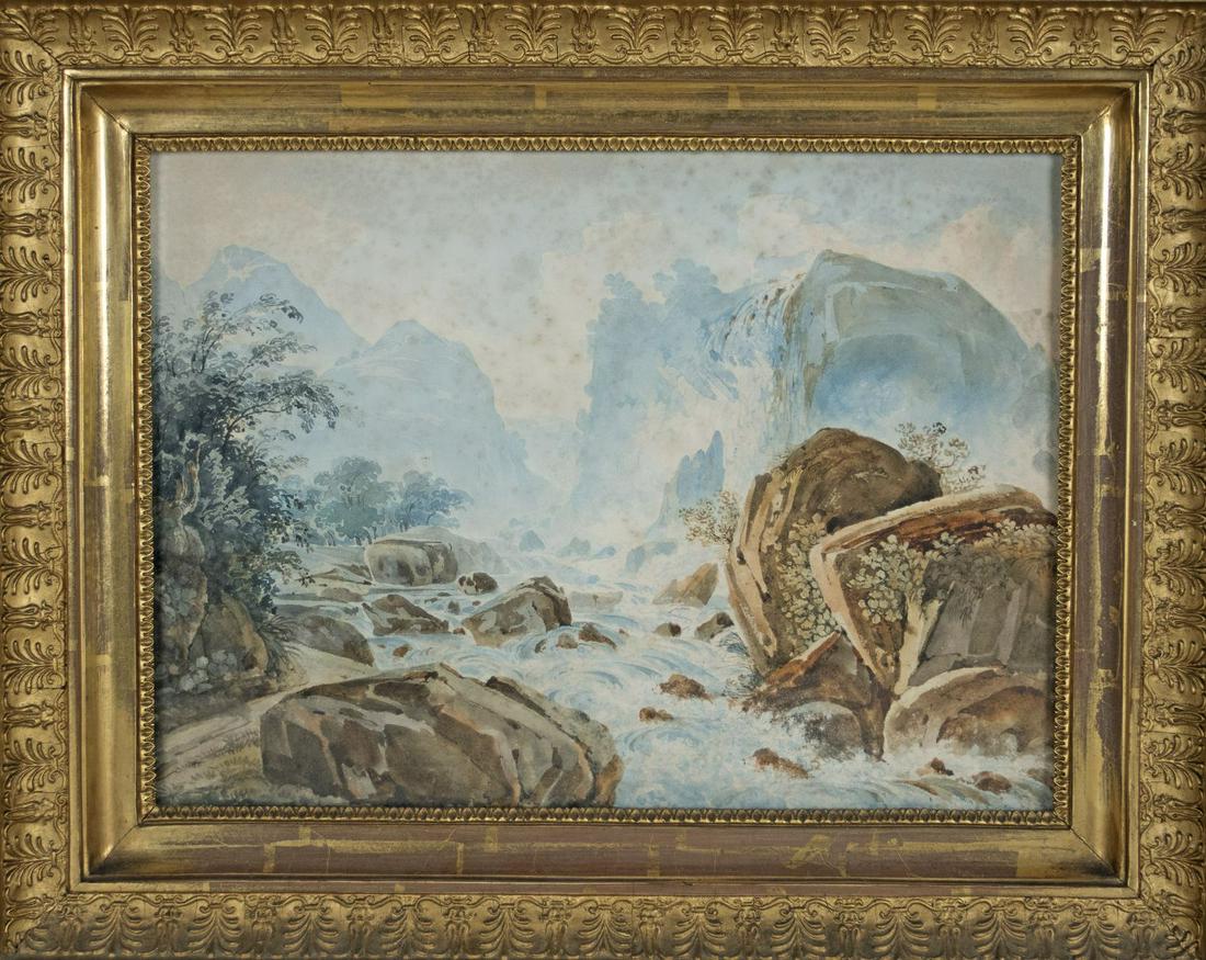 Grafiker des 19. Jh.: Konvolut (Napoleon, Gebirgsbach (1 of 5)