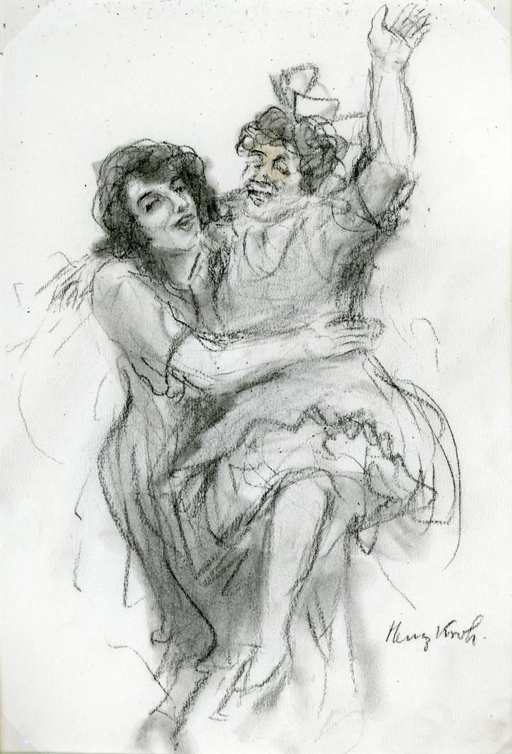 Kroh, Heinz: Zwei Frauen im Karneval (1 of 1)