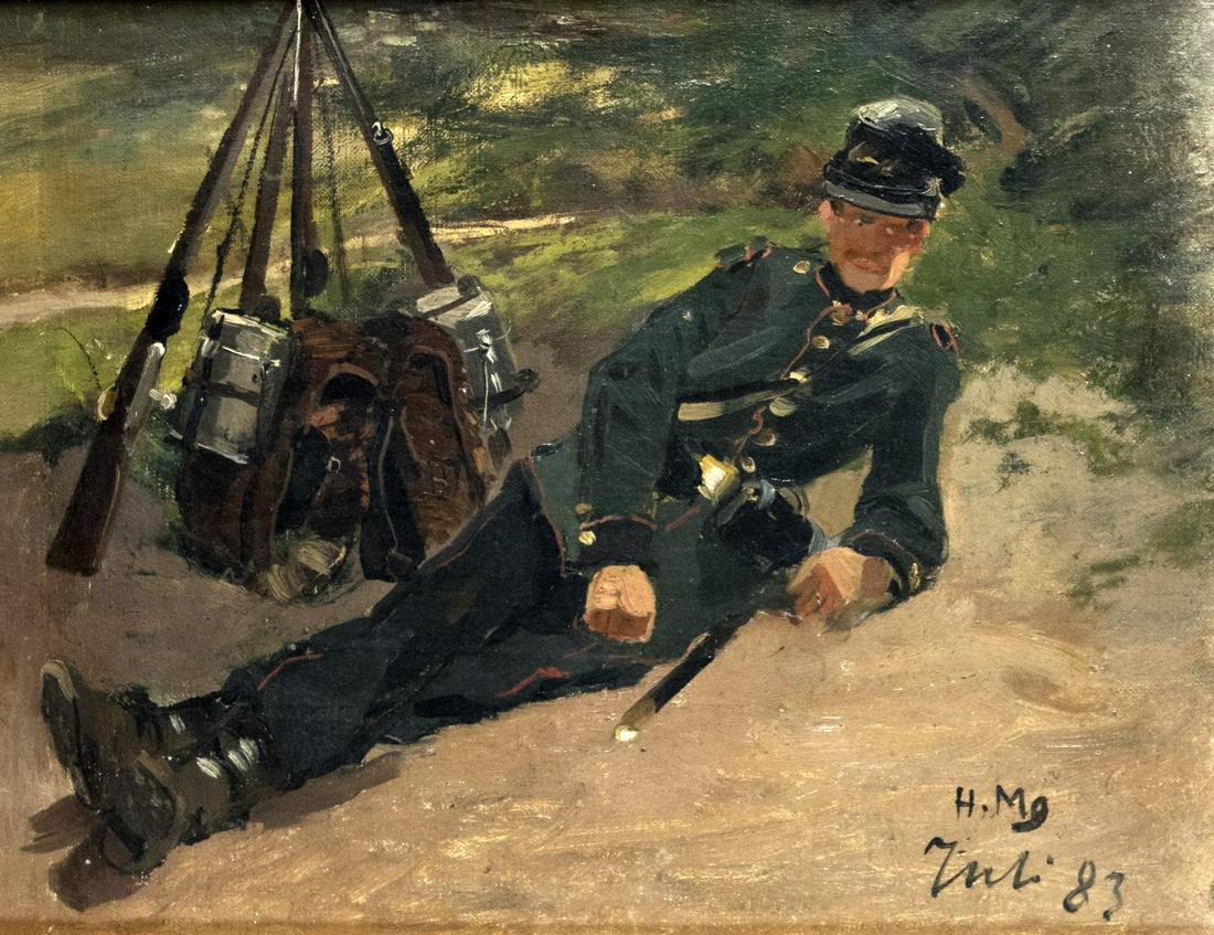 Muehlig, Hugo: Liegender Soldat (1 of 1)