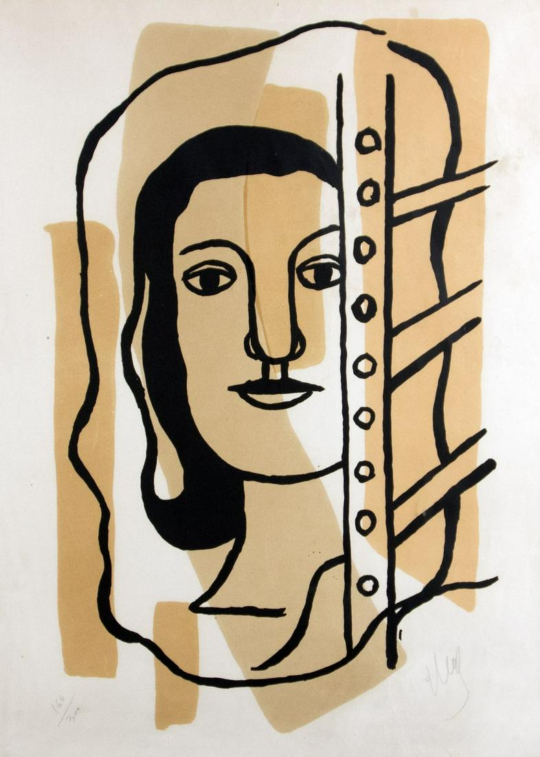LÃ©ger, Fernand: Tete de femme (1 of 1)