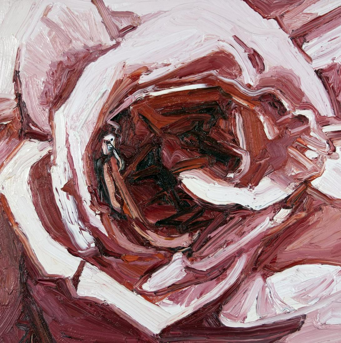 Fleck, Ralph: Baroness Rothschild: Ralph Fleck 1951 Freiburg Baroness Rothschild Oil on canvas; H 50 cm, W 50 cm; signed and dated ''R Fleck 93'' and titled on the reverse