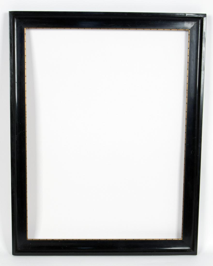 Gemaelderahmen: Klavierlackrahmen: Frame Piano lacquer frame Inner measurements 76.5 x 58 cm
