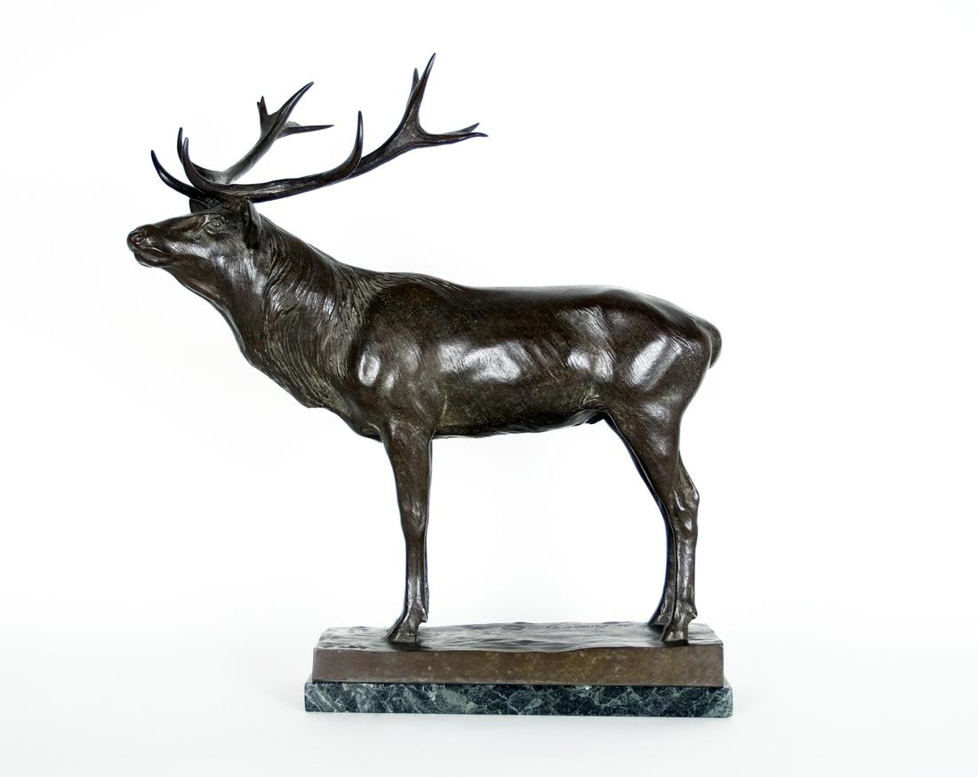 Pallenberg, Joseph Franz: Stehender Hirsch (1 of 3)