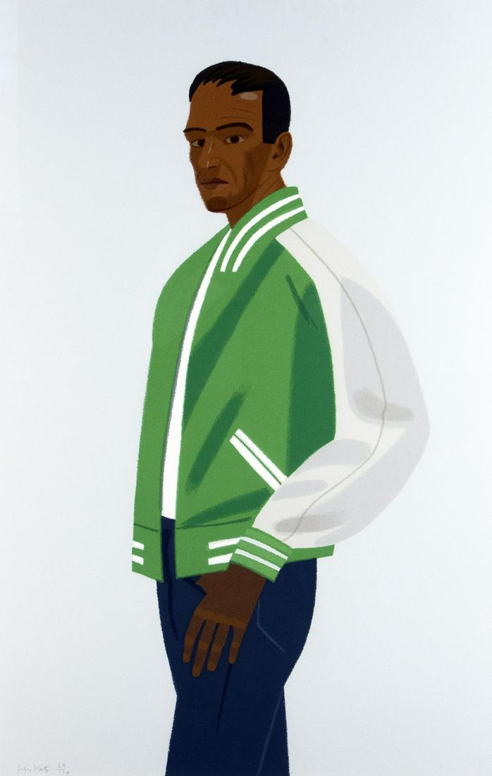 Katz, Alex: Green jacket (1 of 1)