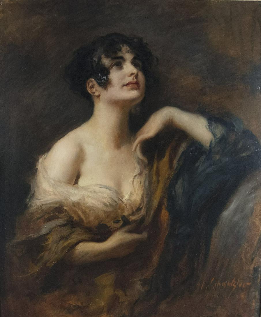 Schmutzler, Leopold: Aufblickende (1 of 2)