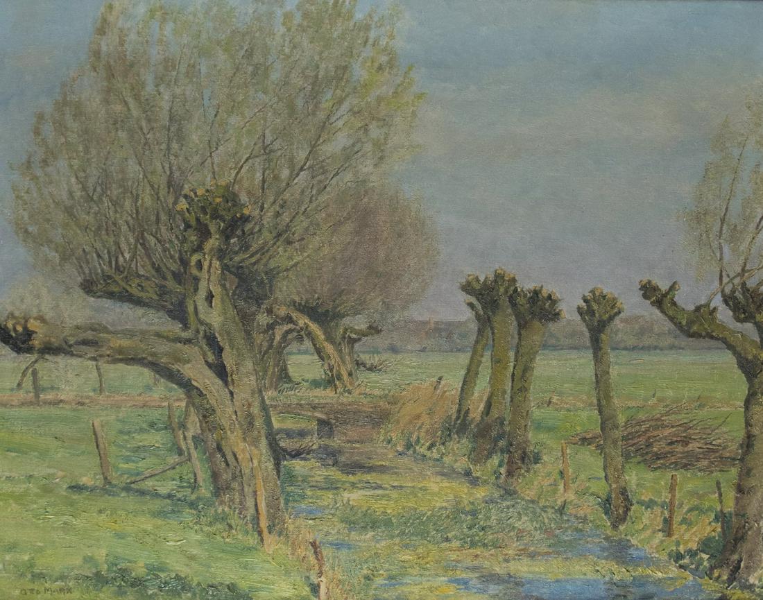 Marx, Otto: Kopfweiden in der Sonne (1 of 1)