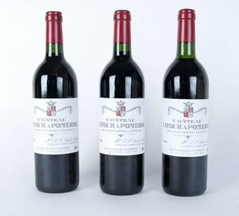 Chateau Latour a Pomerol: 1994, 3 Fl.: Chateau Latour a Pomerol 1994 3 bottles at 750 ml