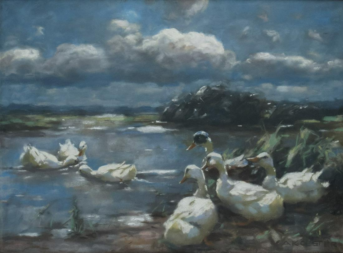 Koester, Alexander Max: Enten im Sonnenlicht (1 of 2)