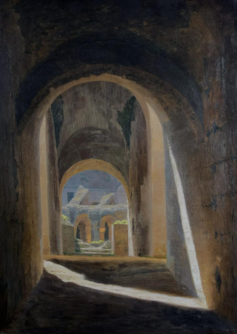 Jespersen, Henrik: Blick ins Colosseum (1 of 2)