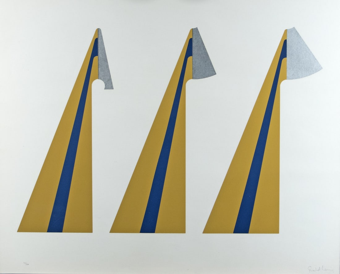 Laing, Gerald: Triple (aus: 11 Pop Artists Vol, III) (1 of 1)