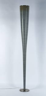 Sadler, Marc: Mite Terra Stehleuchte: Marc Sadler 1946 Innsbruck Mite Terra floor lamp Glass fiber, carbon fiber, metal, designed in 1985; H 187cm; Foscarini