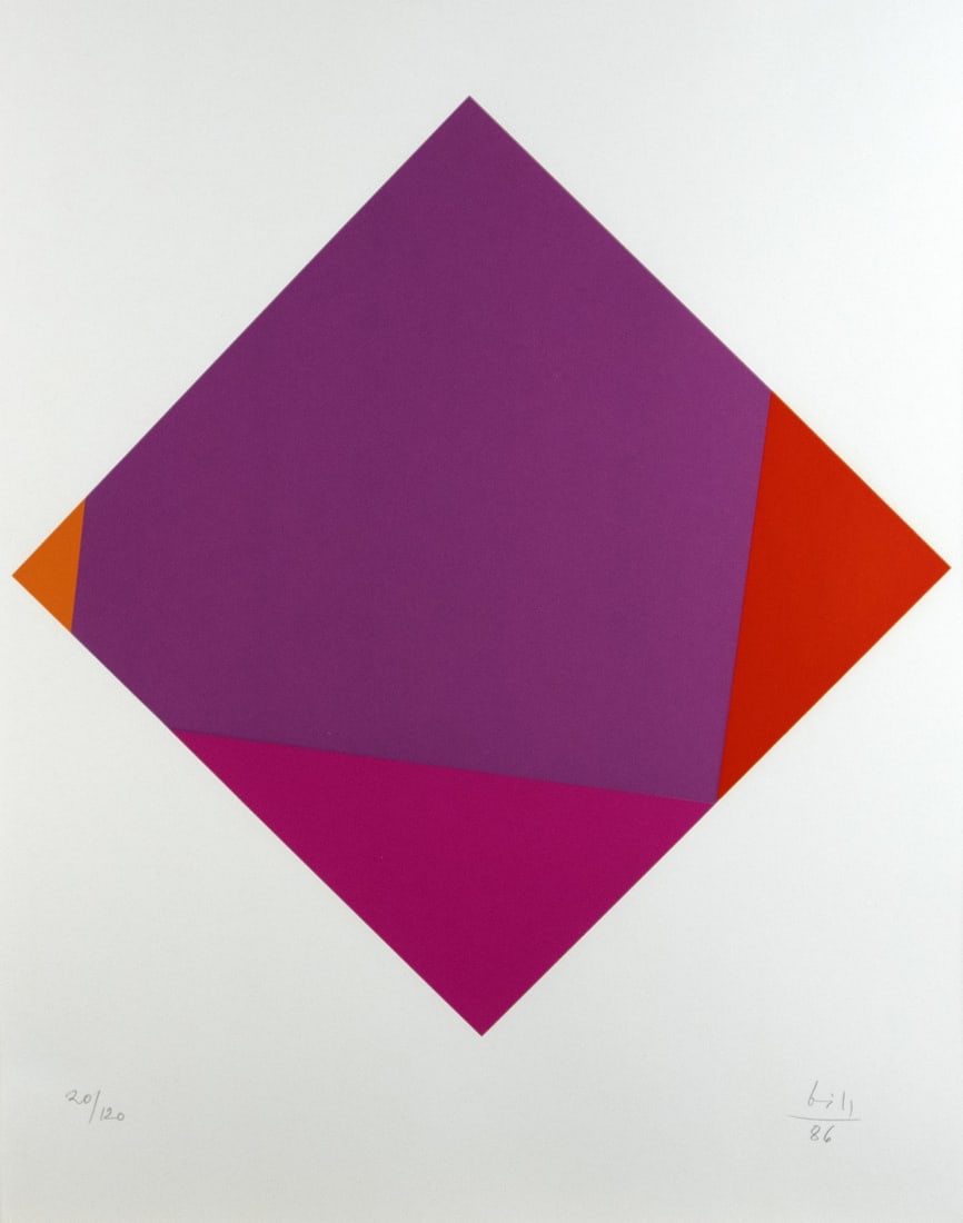 Bill, Max: Ohne Titel (Pink) (1 of 1)