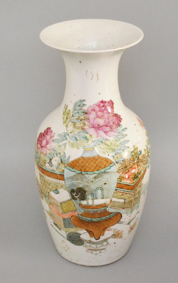 Large Antique Chinese Porcelain Vase (1 of 4)