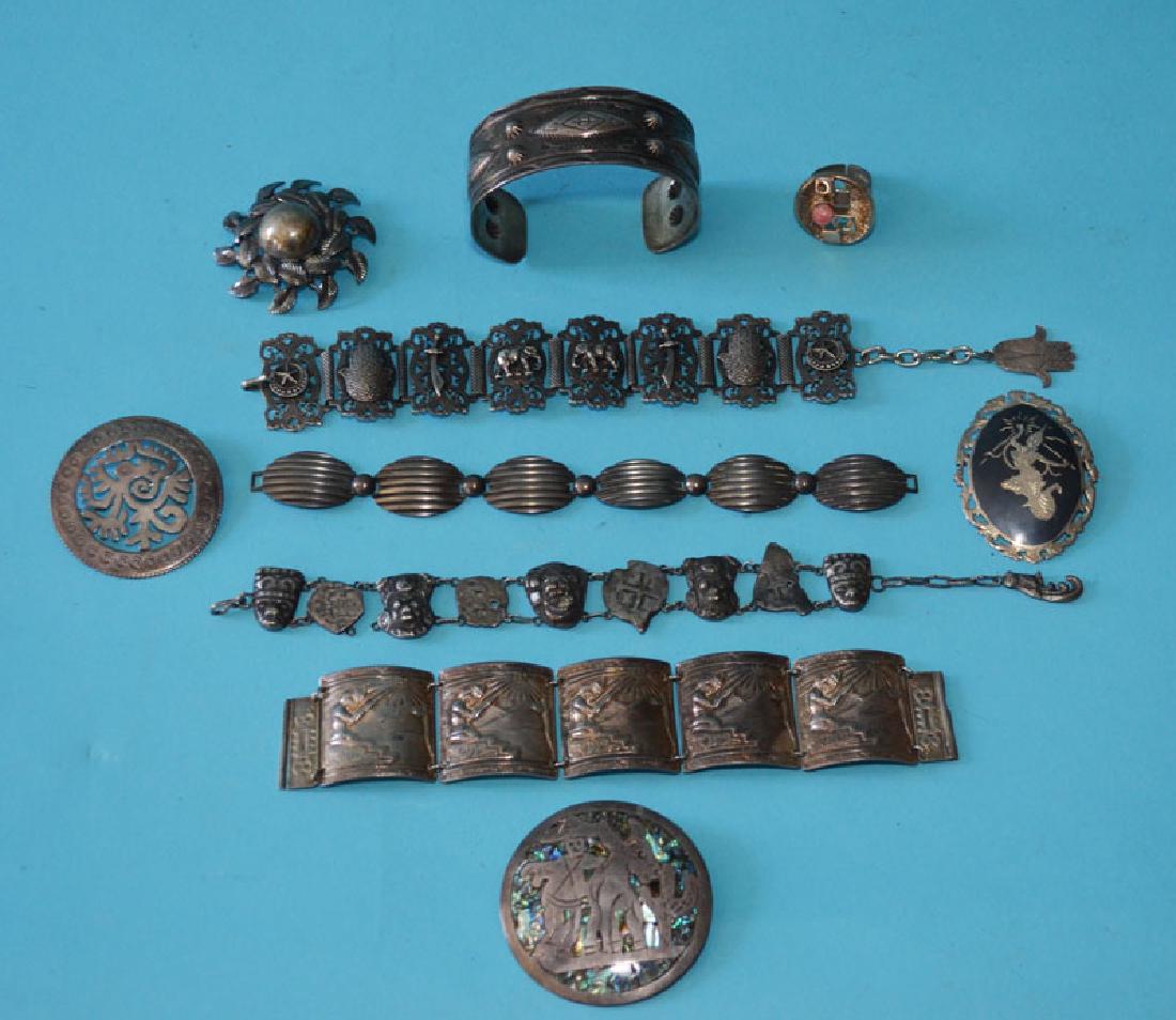 Eclectic Sterling Silver Jewelry Lot (1 of 1)