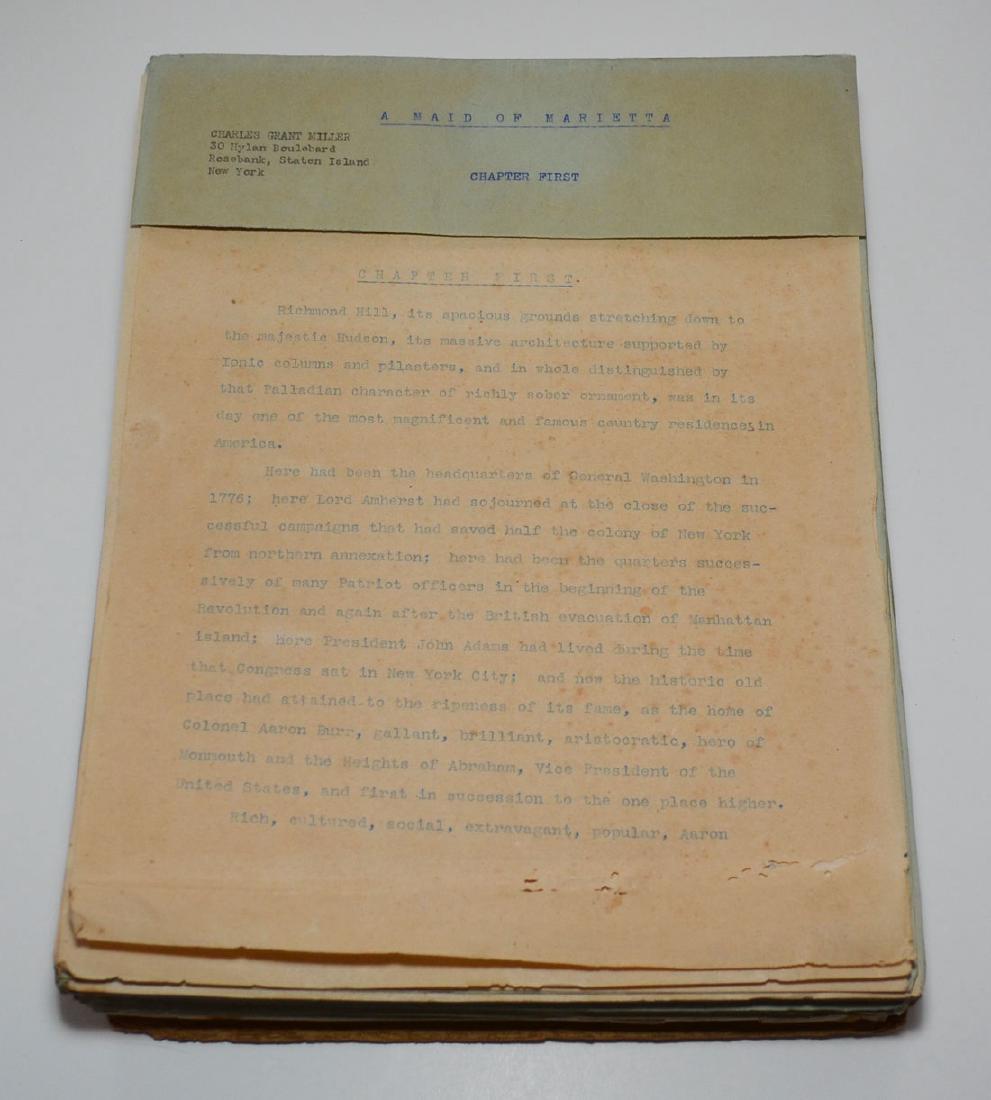 Attic Find Author Charles Grant Miller Papers , (1 of 9)