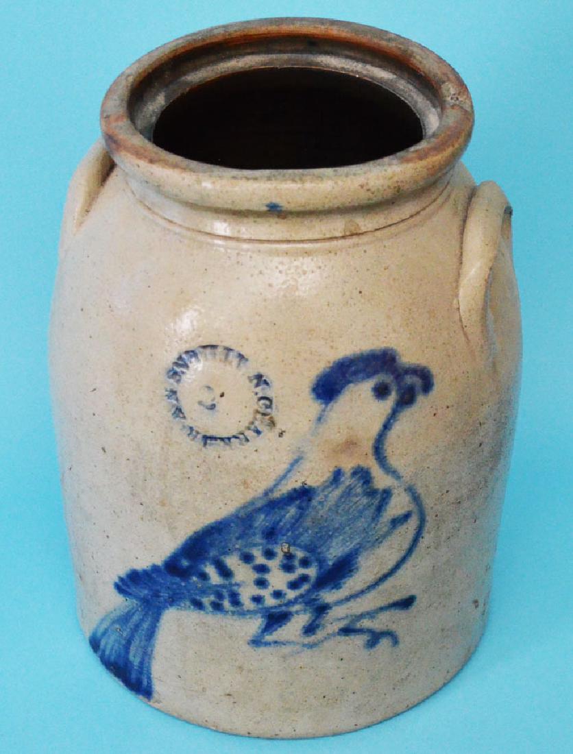 Hard To Find N.Clark Crock With Chicken Decoration (1 of 4)