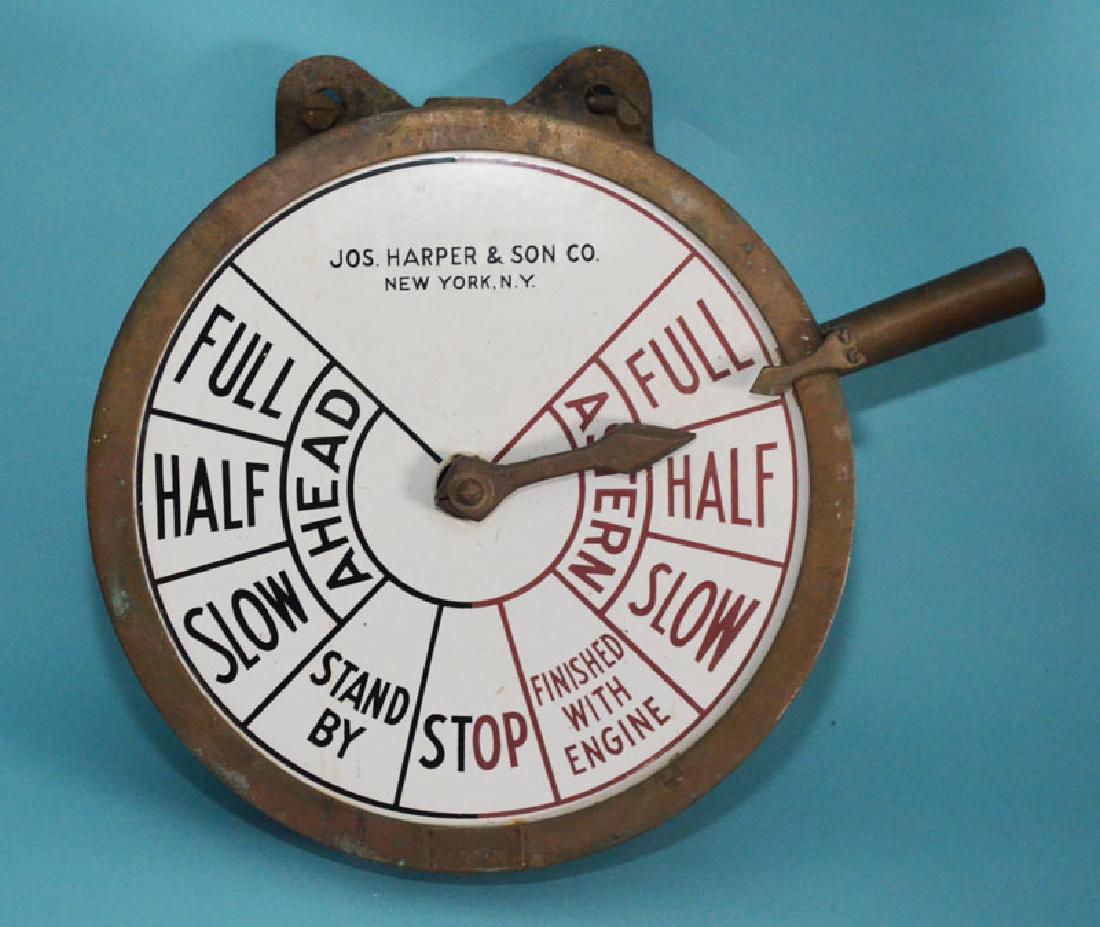 Jos. Harper Ship Engine Order Telegraph (1 of 3)