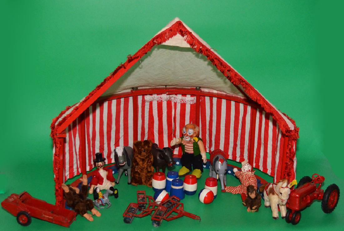 Schoenhutt Circus and Other Toy Lot (1 of 1)