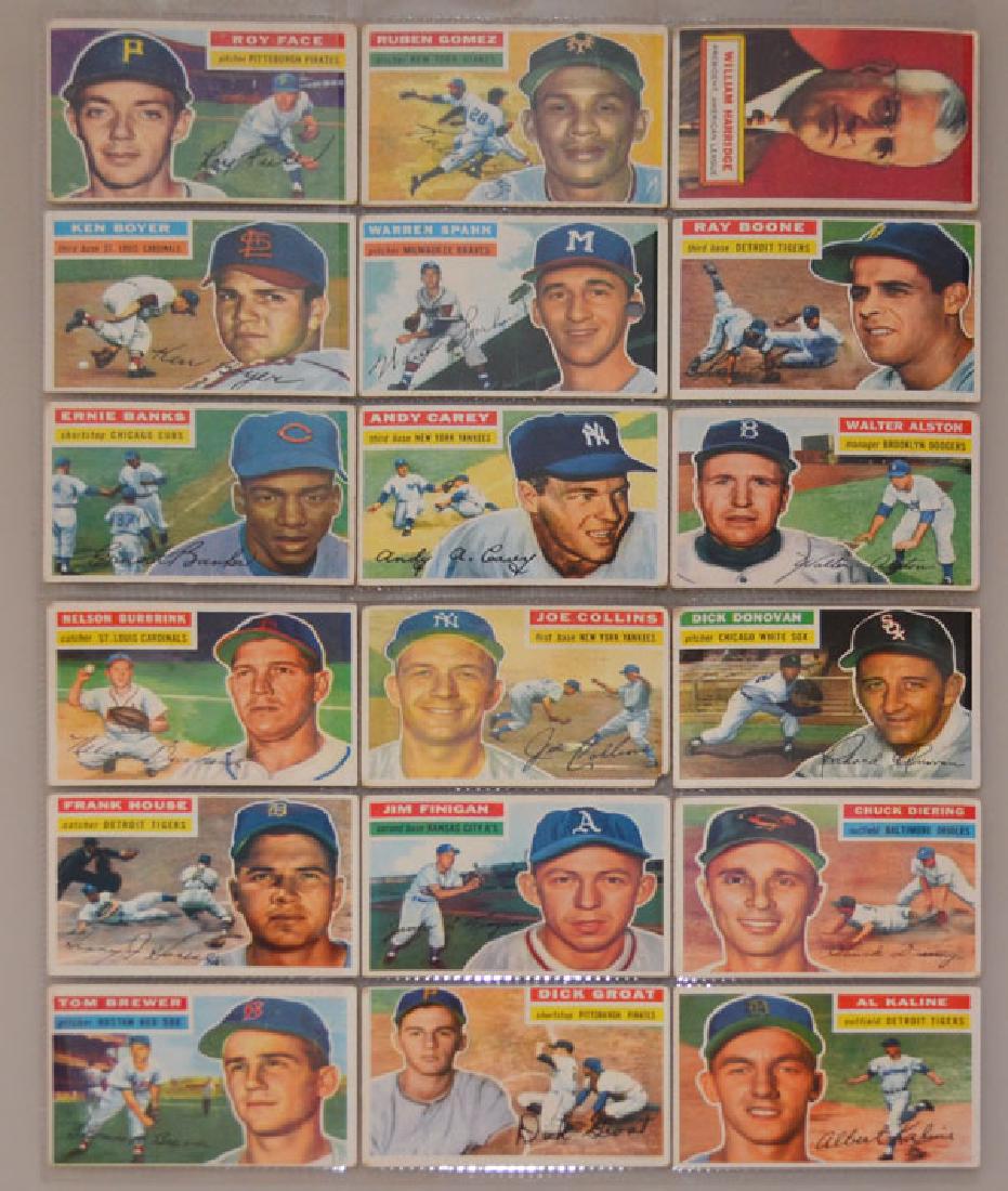 Lot Of 79 1956 Topps Baseball Cards (1 of 2)