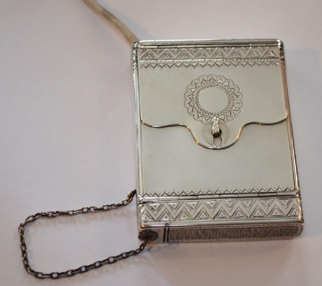 Russian Sterling Silver Cigarette Box (1 of 4)