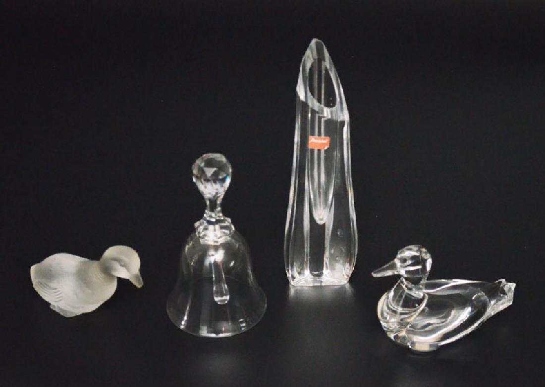 4 Baccarat Art Glass Pieces (1 of 1)