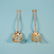 Tiffany & Co Wave Edge Sterling Silver Salad Servers