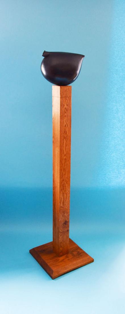 Peter Woytuk Bronze Hen Sculpture (1 of 3)