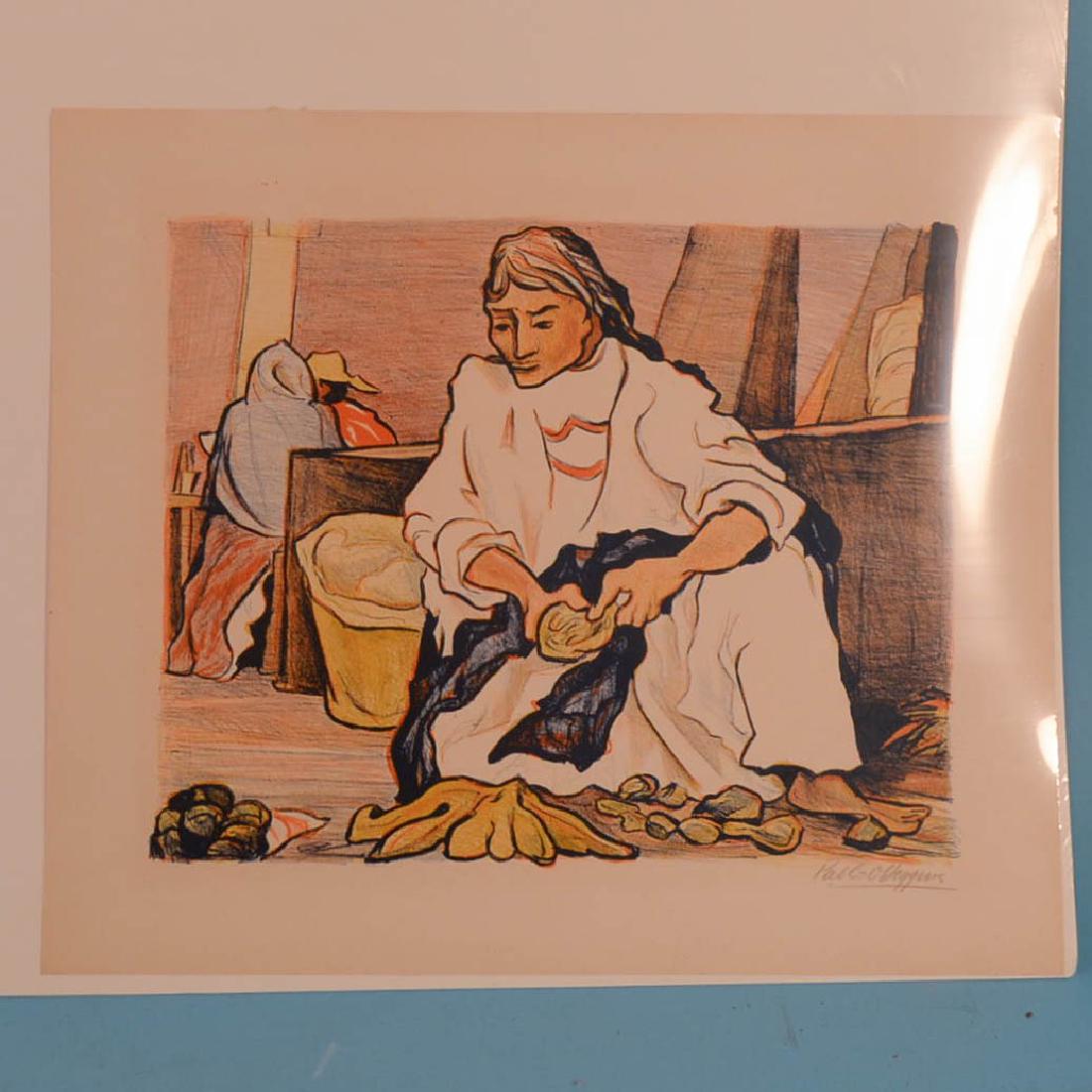 Pablo O'Higgins Signed Lithograph (1 of 2)