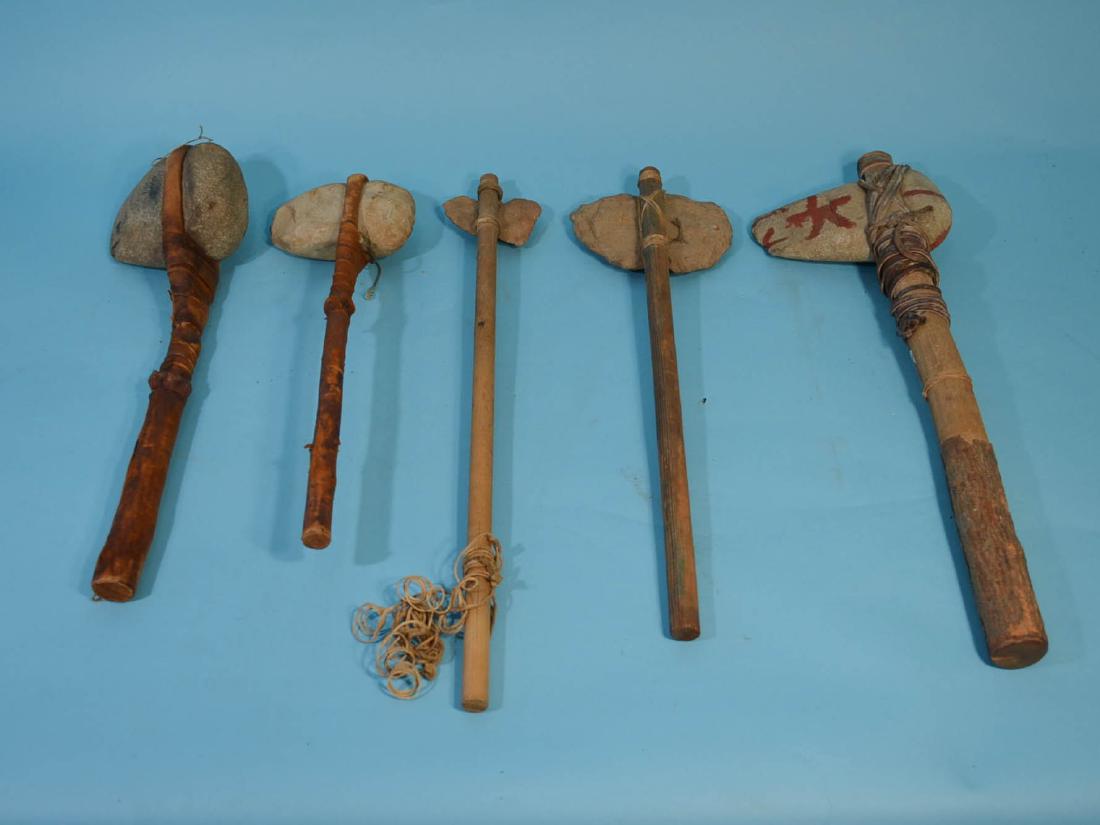 Early Native American Hafted Axes /Tools