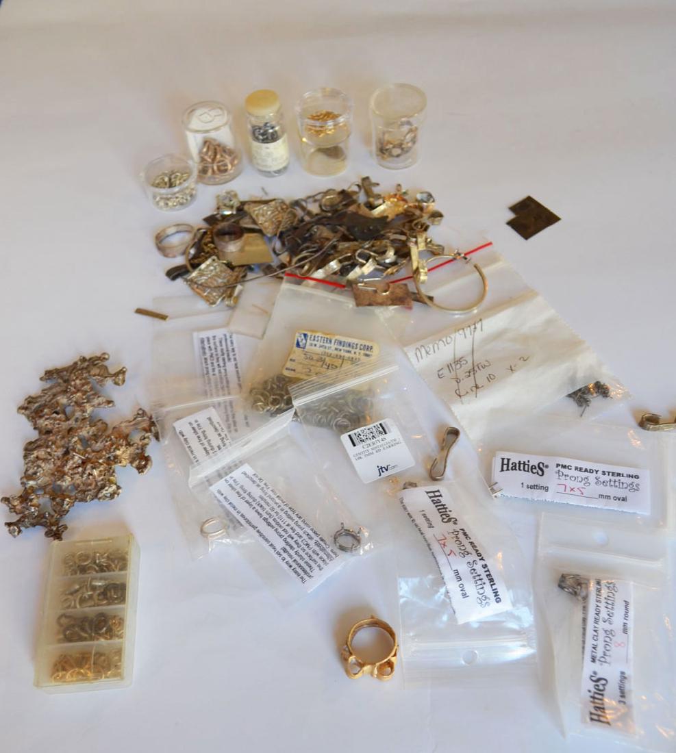 Sterling  & Gold Jewelry Making  Parts & Supplies (1 of 5)