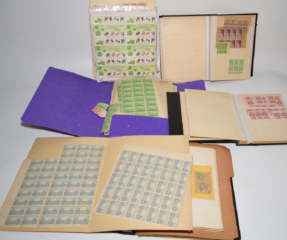 Large Lot Of Estate Found Stamps (American Sheets) (1 of 5)