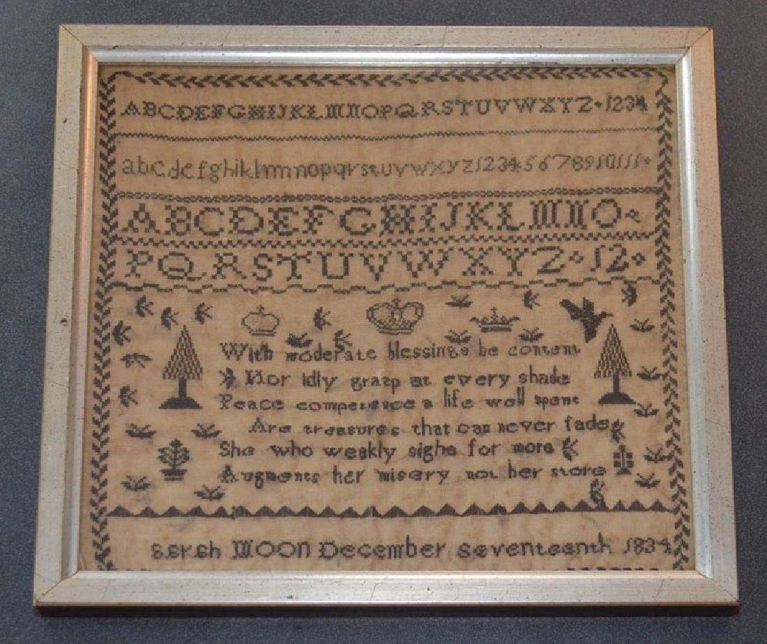 December 17th 1834 Sampler (1 of 2)