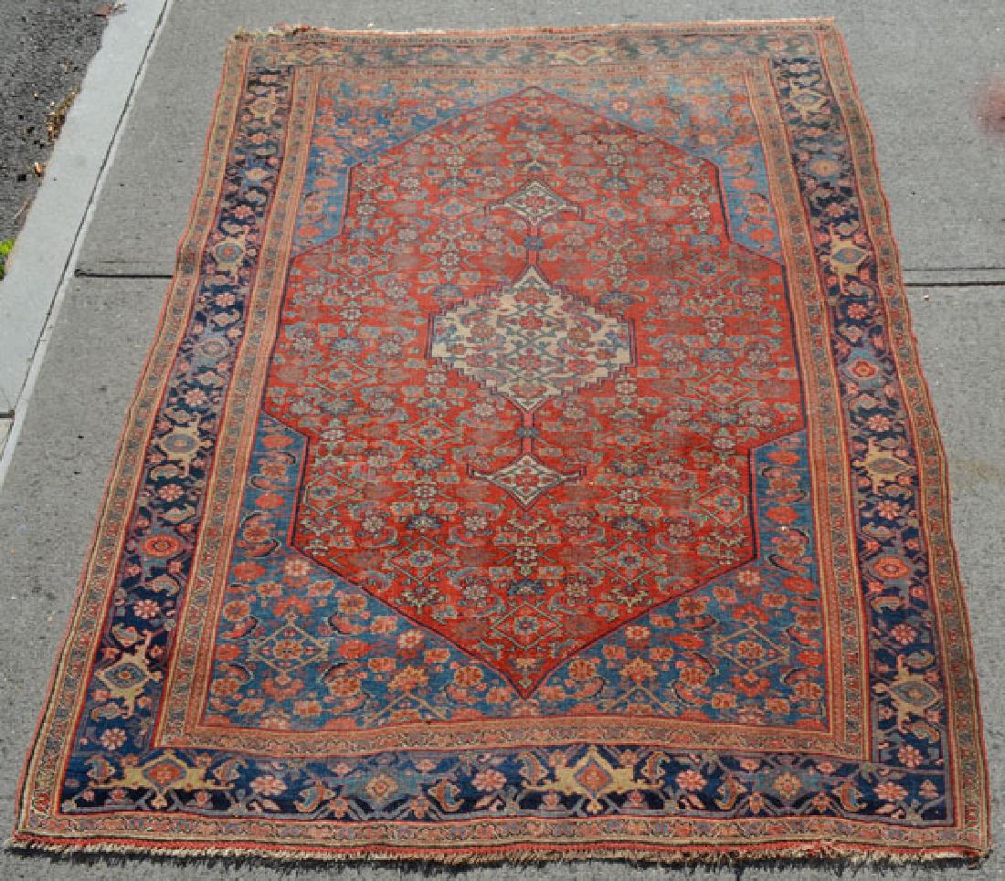 Nice Vintage Hand Made Oriental Carpet /Rug (1 of 6)