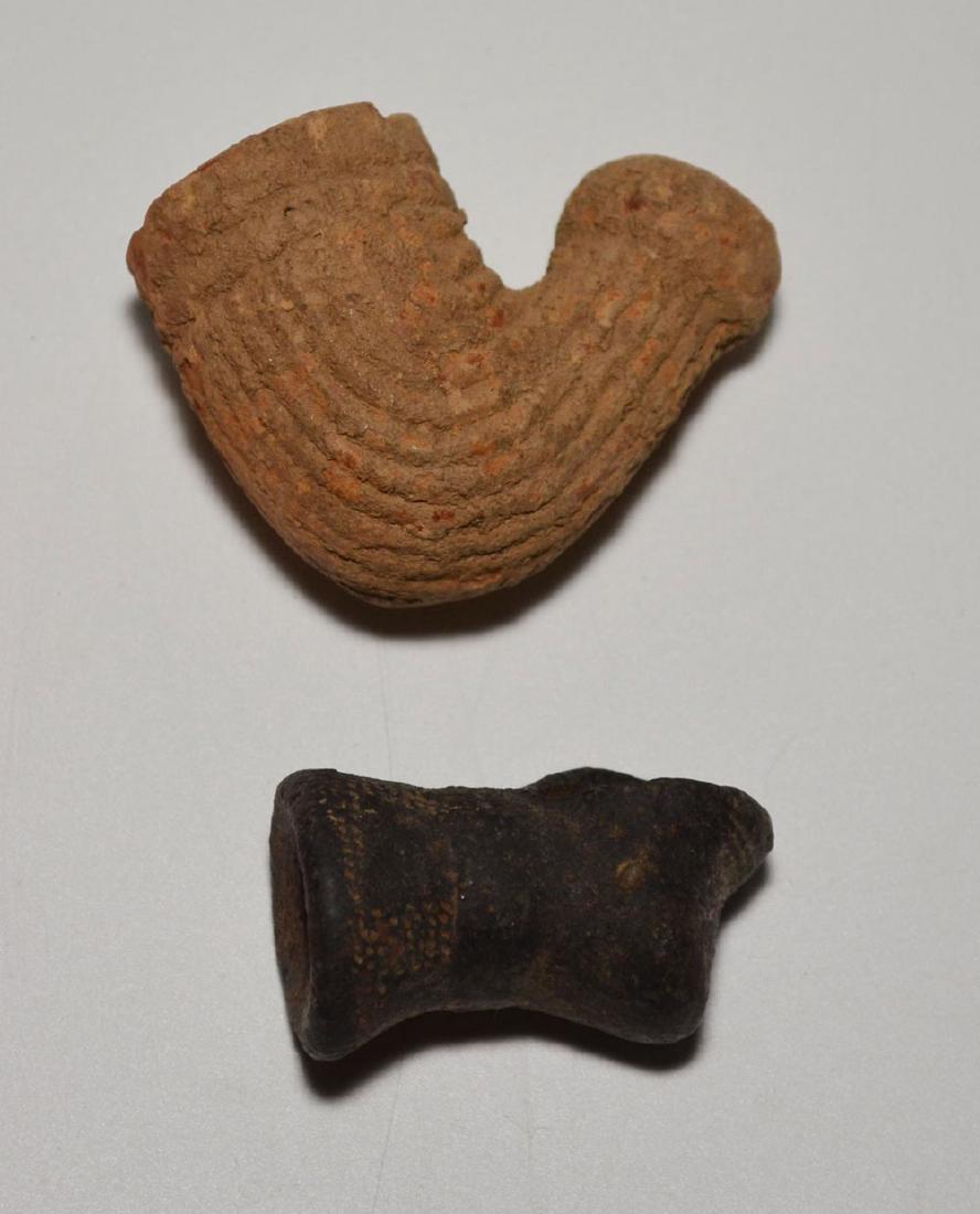 Seminole Native American made Pipe & Trade Pipe (1 of 2)