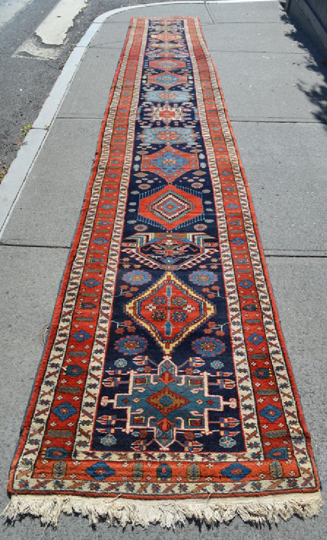 Stunning 20ft Long Red & Black Stair Runner (1 of 4)