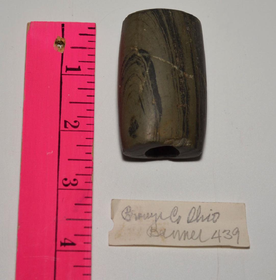 Native American Slate Banner Stone Found in Ohio (1 of 3)