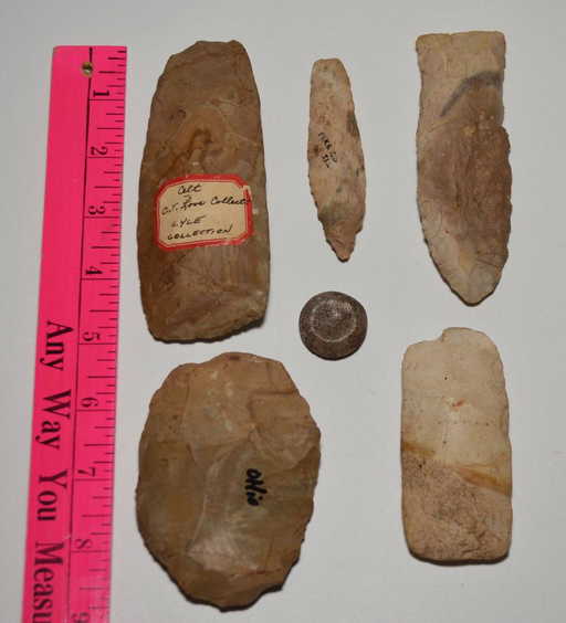 Native American Celts Arrowhead & Disconal