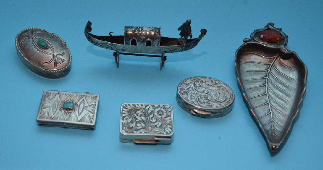 Sterling Silver Pill Boxes & Accessories (1 of 4)
