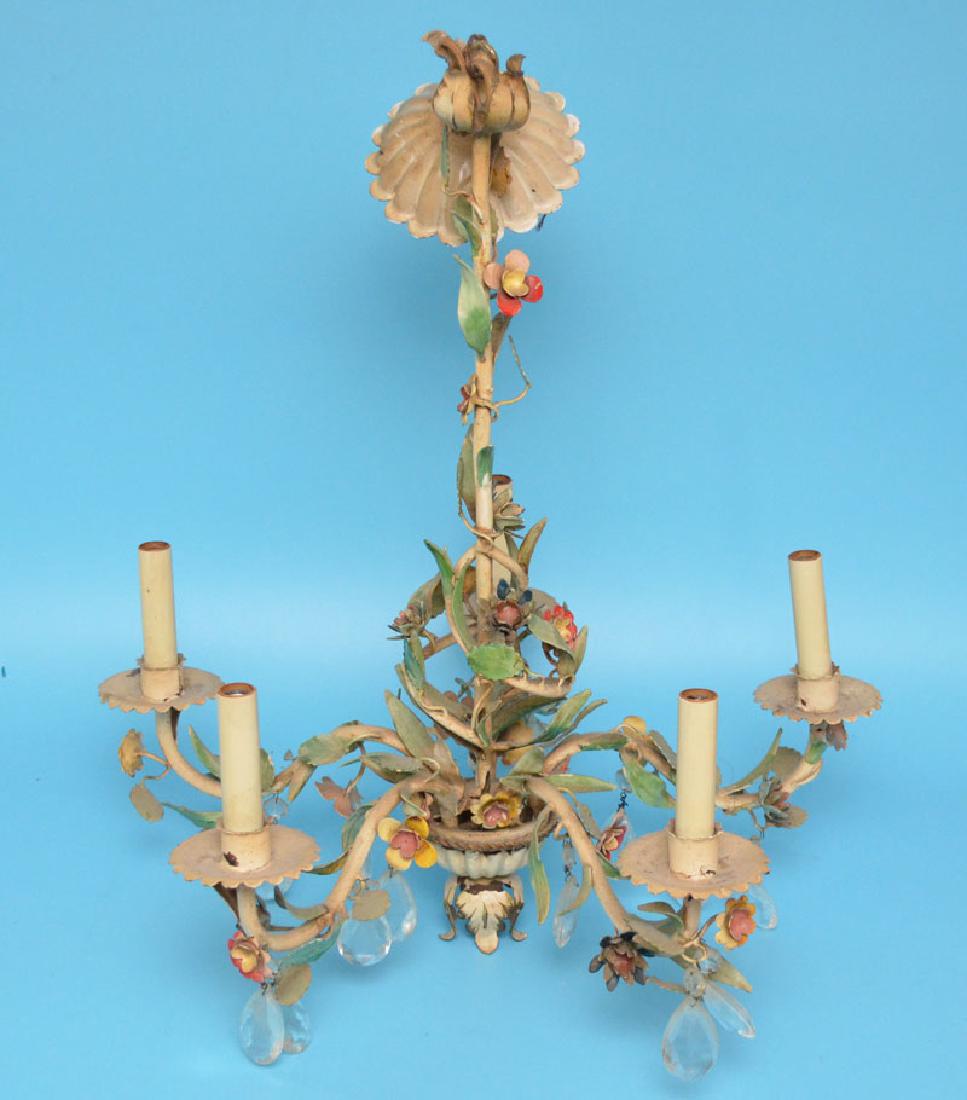 Vintage Flower Shabby Chic Chandelier (1 of 2)
