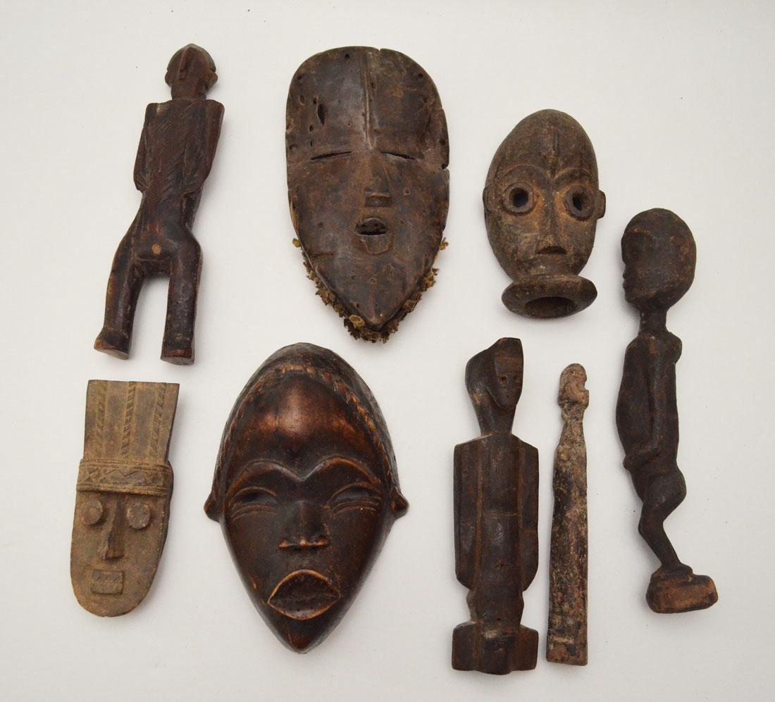 Lot of African Society & Passport Masks (1 of 2)